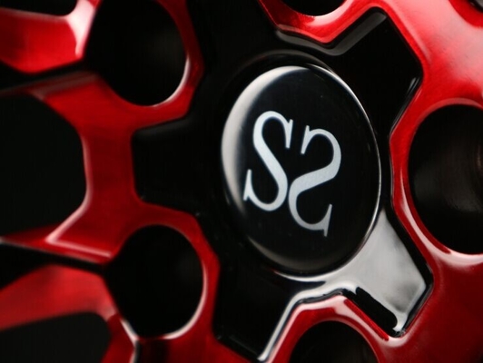 21*10 τρικλισμένο το ίντσα πλαίσιο ροδών φλογών κόκκινο σφυρηλατημένο το σχέδιο για Benz