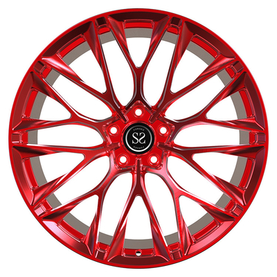 Τακτοποίηση για την κόκκινη συνήθεια πλαισίων 5x120 αυτοκινήτων καραμελών Lamborghini Aventador 21 και 22 ίντσες 1-PC 20