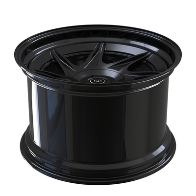 20inch 13J ευρέα σχολιάζουν τα μαύρα σφυρηλατημένα 2-PC πλαίσια κραμάτων αργιλίου για τη Nissan GTR 5x114.3