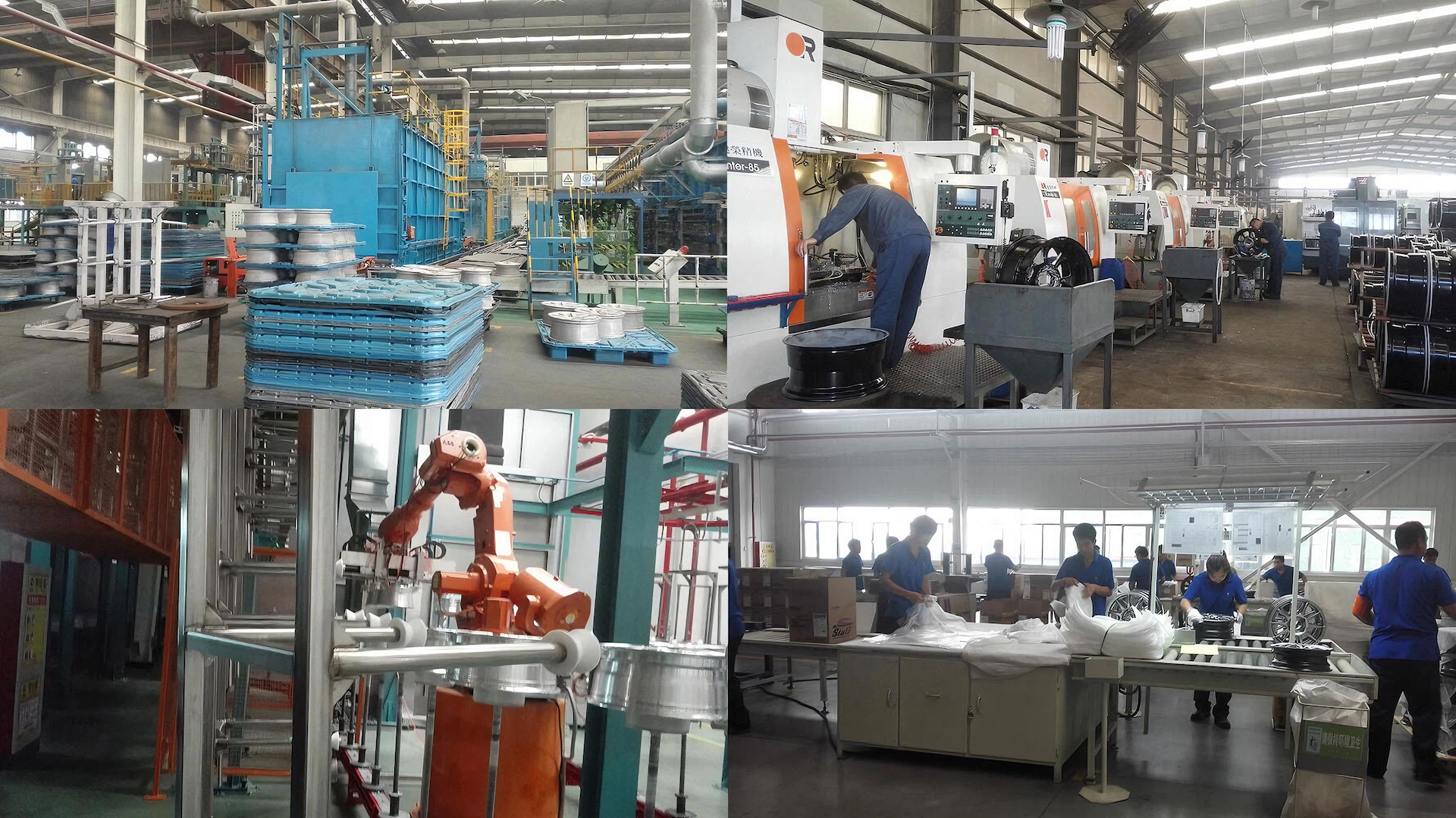 ποιότητας 1 σφυρηλατημένες κομμάτι ρόδες εργοστάσιο