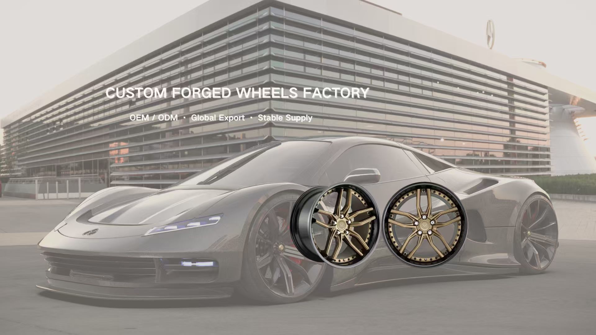 ποιότητας 1 σφυρηλατημένες κομμάτι ρόδες εργοστάσιο