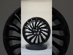 20x9.5 Δίδυμες Σφαιρίδες Λάμψη Μαύρη 1-PC πλασμένα ελαστικά για Voyah