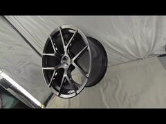 Κεντροκλειδώματα 20x9.5 και 21x12 Σατέν Μαύρα σφυρηλατημένα ελαστικά