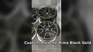 Ζάντες Porsche OEM Black Gold 18~24 ίντσες