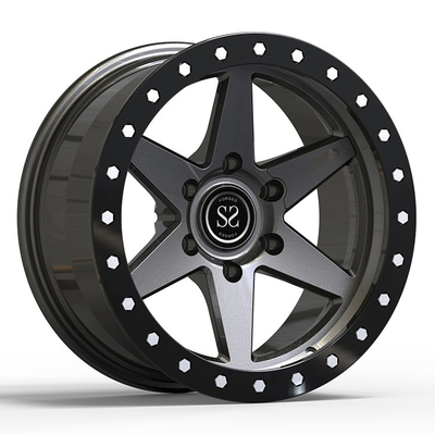 21cm Monoblock πλαίσια 1 σφυρηλατημένα κομμάτι ροδών πυροβόλων όπλων μετάλλων χαντρών κλειδαριών κράματος σπορ αυτοκίνητο