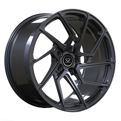 Το Monoblock 1 σφυρηλατημένο κομμάτι γκρι ροδών 19inch Rotaional μίλησε τους δίσκους για Audi S4