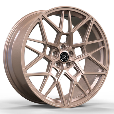 23inch 23x10 κοίλο Monoblock ρόδες πλαισίων 1 κομματιού αυξήθηκε χρυσό σφυρηλατημένο δασοφύλακας Rover Svr