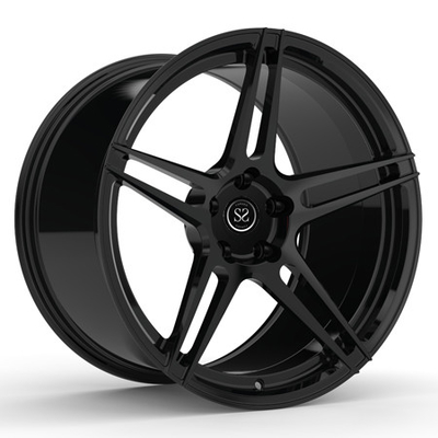 Το Monoblock 1 κομμάτι κυλά τα σφυρηλατημένα πλαίσια για τον κοίλο υπερβολικό Μαύρο της GT 19inch μάστανγκ