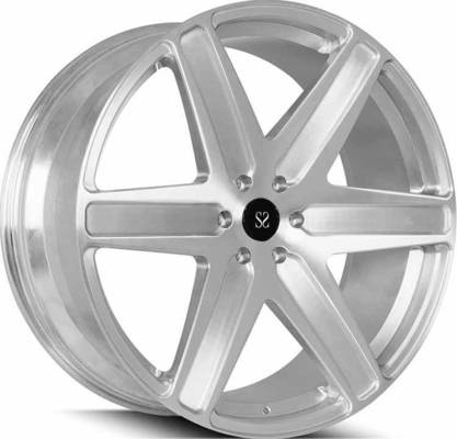 Η σαφής βούρτσα 1Piece σφυρηλάτησε 6 ροδών 22 X 9,5 αργιλίου X 139,7 για το ταχύπλοο σκάφος εδάφους της Toyota