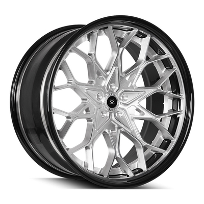 Η συνήθεια 3Piece σφυρηλάτησε τις ρόδες #Alfa Romeo Giulia που 952 κραμάτων αργιλίου 19 ίντσα σχολιάζουν βουρτσισμένο το χείλι δίσκο