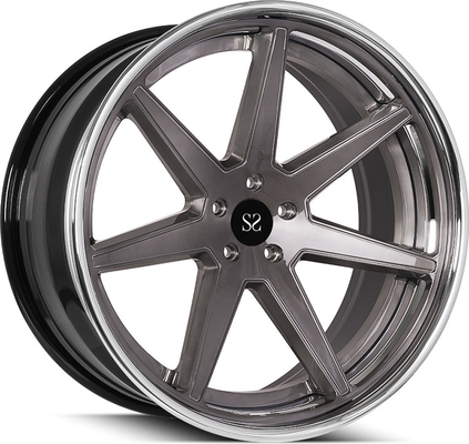 Σφυρηλατημένα πλαίσια 22X10.5 5x130 κραμάτων αργιλίου συνήθειας 3PC για την κατηγορία 6,3 Γ Amg