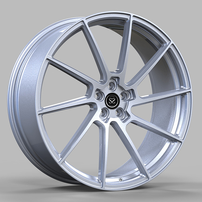 Ασημένια σφυρηλατημένα 1PC πλαίσια 19x8.5 18x8.5 κραμάτων αργιλίου συνήθειας για SUBARU WRX VB