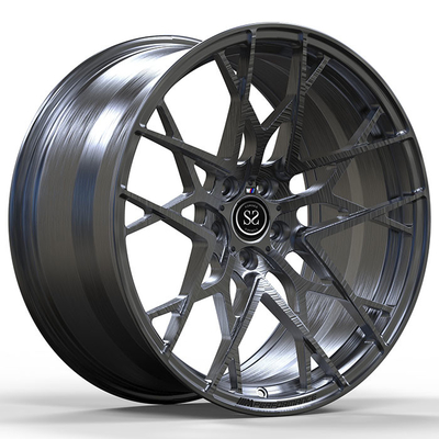8.5Jx21 ET25 και 10Jx21 ET41 Σκοτεινά βουρτσισμένα Custom Tuning σφυρηλατημένα ελαστικά για BMW ALPINA B7 G12