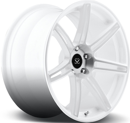 5x112 1pc σφυρηλατημένο κράμα Styling Custom τροχούς 18 ίντσες λευκό για το γκολφ GTI ελαστικά