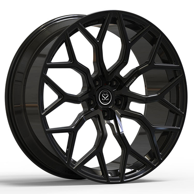2021 Volkswagen Id.6 Crozz Προσαρμοσμένα ελαστικά 19 20 Και 21.5x112 Μέγεθος βρόγχου Σατέν Μαύρο