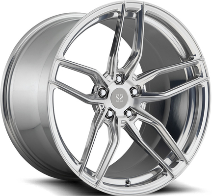 Για Audi A6L 5x112 Silver Machine Face 18 19 20 21 22 ιντσών 1-PC σφυρηλατημένο κράμα Custom Wheels