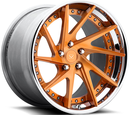 Για Rolls-Royce Ρίμς γυαλισμένα 18 19 20 21 22 ιντσών 2 PC σφυρηλατημένα έλαια Custom Wheels