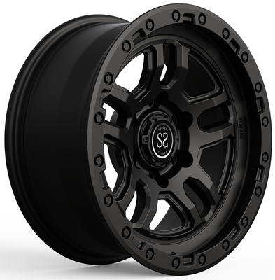 Το Toyota Land Cruiser 200 20x9.5 και 20x10 5-150 Custom Satin Black Forged 1-PC Rim