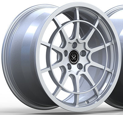 21x11 Custom 1-PC πλαστική αλουμινίου κράμα Rim Ασημένιο Για Audi Rs6 C7 2013 Έτος