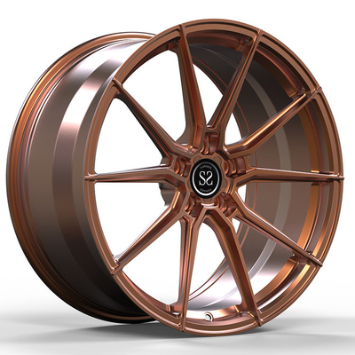 Porsche Macan Gloss Bronze 22x10 και 10.5 Custom 1-PC σφυρηλατημένα ελαστικά
