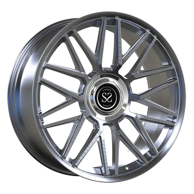 FORD RANGER 2024 21x10 1 κομμάτι σφυρηλατημένα τροχούς καθαρά βουρτσισμένα με πλωτά καπάκια
