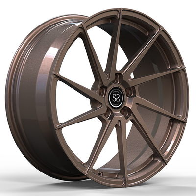 C6 Z06 Corvette Twist Στυλ Σφυρηλατημένο 1-PC Ρίχτες γυαλιστερό Χάλκινο 19x11 και 19x12