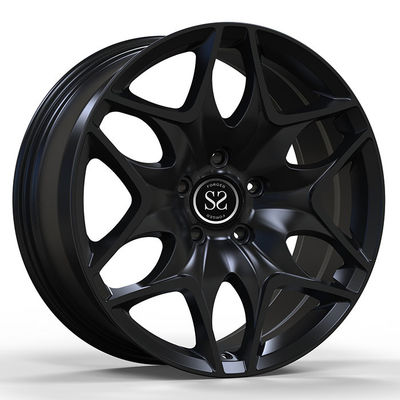 VW ID Buzz Custom Forged 2-PC Rims 22x9.0 και 22x10.5 Σατέν Μαύρο