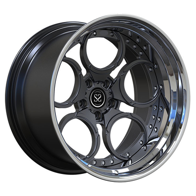 Nissan GTR Στάγκερ 19 και 20 ίντσες 5x114.3 PCD Custom 2-PC πλαστικές γωνίες από κράμα