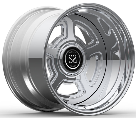 Προσαρμοσμένα 3 PC Ρίμς 18X8 και 18X12 γυαλισμένα για Dodge Charger 1968