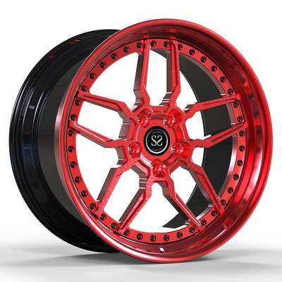 19x10 ET25/19x12ET20/5x114.3/60.1 2 τεμάχια σφυρηλατημένα τροχούς Custom Red Disc Για Toyota Supra