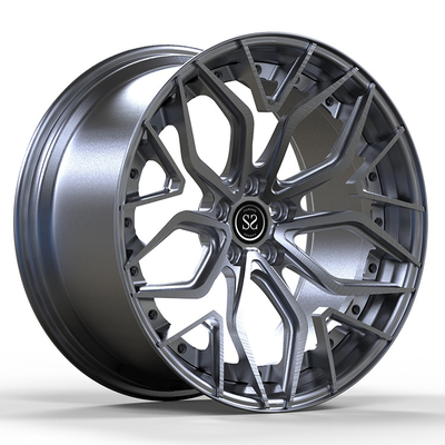 Μεταλλικό Σάτινο Πυροβόλο 18x9.5 και 18x10.5 Προσαρμοσμένα σφυρηλατημένα 2-PC Χερσαία Για το 2010 E92 M3