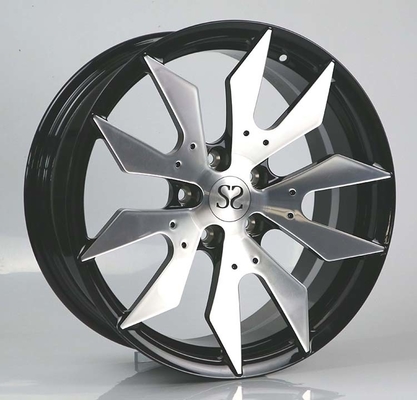 20x9.0ET25/20x10.5ET45/5x112/66.6 Μαύρο Εργασμένο Πρόσωπο 1pc Σφυρηλατημένα τροχούς για BMW G30 M550d 2025