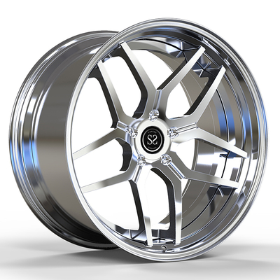 BMW M3 G80 Chrome 2 κομμάτια σφυρηλατημένα τροχούς 21x10.5 και 21x11.5