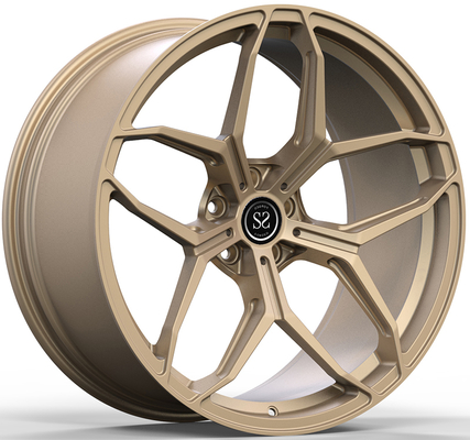 19x9.5 and 10.5 Bronze Custom 1 Piece Forged Wheels for 2004 E46 M3