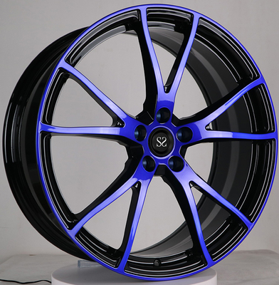 Tesla Model 3 Goss Black and Blue Face 20x9.0 και 20x10 1-PC Forged Rims