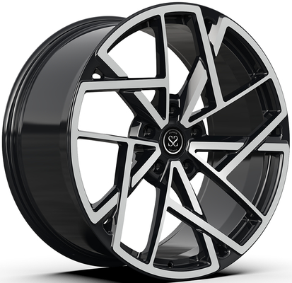 BMW M5 F90 Gloss Black Diamond Cutting Face 21x10 και 21x11 Σφυρηλατημένα ελαστικά