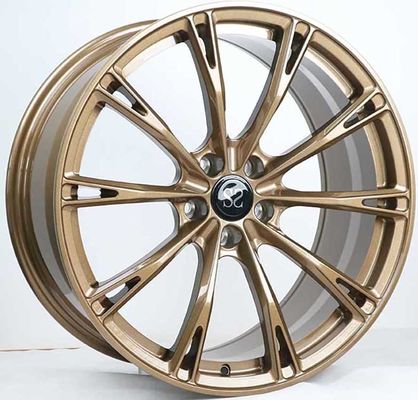 20x9.0/ET32/21/5x112/66.6 Γυαλιστερό Χάλκινο Custom 1-PC Ζάντες για Audi allroad C7