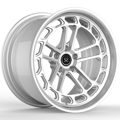 22x10.5 2-PC πλαστικές ρόδες Custom Silver για Audi RS6