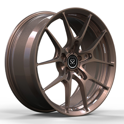 20 ρόδες Monoblock συνήθειας γκολφ Mk7 του Volkswagen χαλκού ίντσας