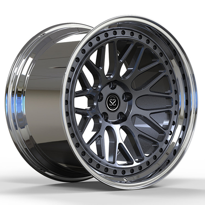 Η συνήθεια της Mercedes-Benz AMG S63 5X112 που το πολωνικό 2-PC σφυρηλάτησε τα πλαίσια κραμάτων με 5x112 τρίκλισε 20 21 και 22 ίντσες