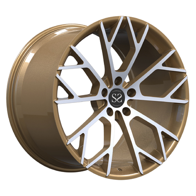 Για Lambor Aventador 1 PC Monoblock σφυρηλάτησε επεξεργασμένα στη μηχανή τα χαλκός πλαίσια αυτοκινήτων κραμάτων ροδών 21inch 21x13