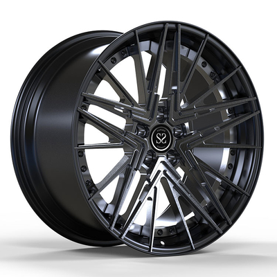 Μαύρες Βουρτσισμένες 21X10 και 21X11 Custom 2-PC Ζάντες για BMW M5 2025